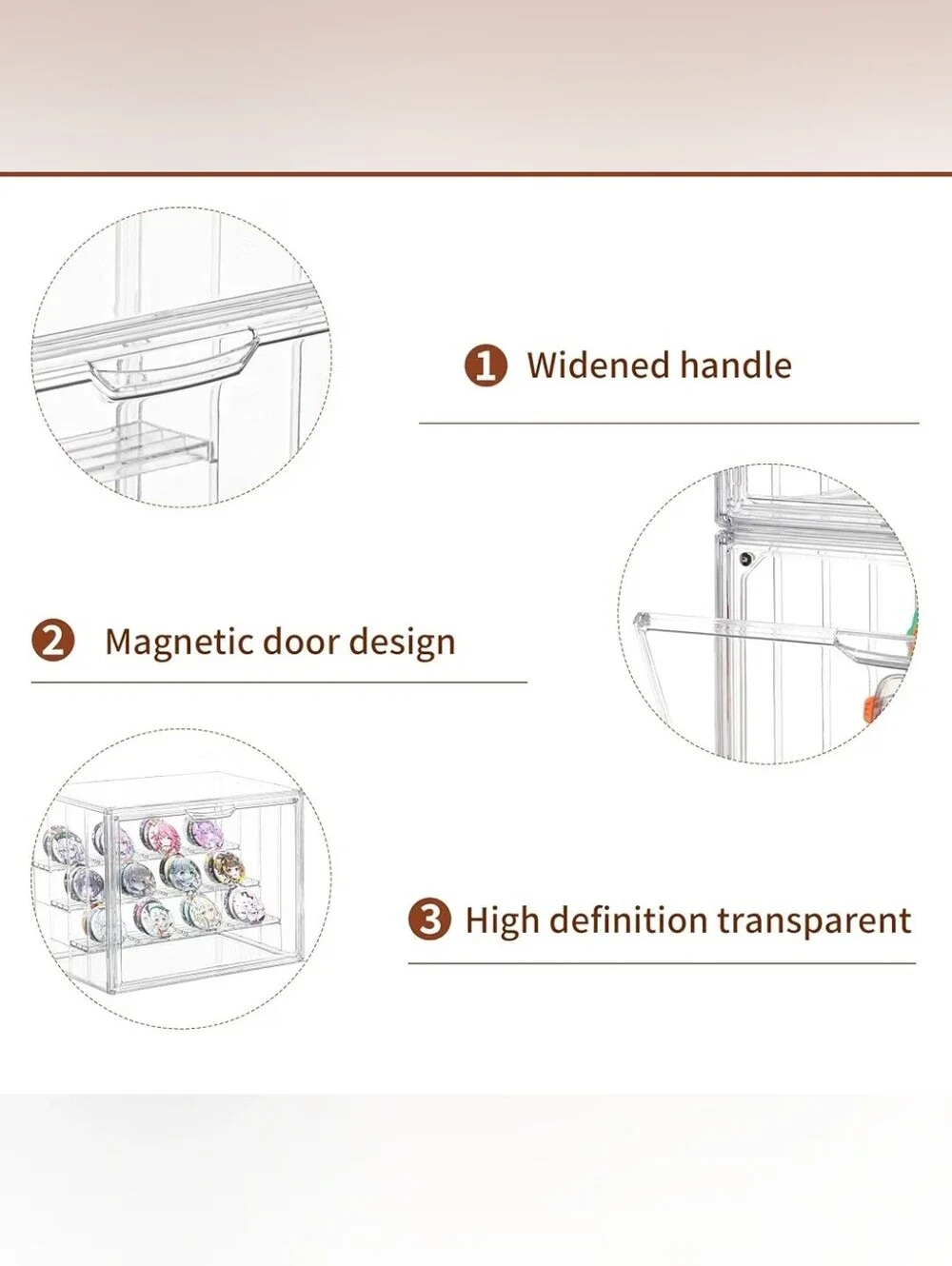 Clear Acrylic Display Shelf